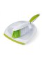 Dustpan and Brush Set Dust Pan for Home Green