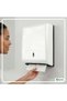 C-Fold Dispenser Small Paper Towel Holder for Washrooms White - 5
