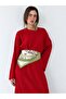Maribel Belted Lace-Up Maxi Knit Dress Women's Red - 2