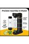 Soda Maker DX3444, 1L PET Plastic Bottle, Black - 4