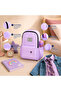 17 Inch Pastel Galaxy School Backpack Lightweight Multi-Pocket Bookbag with Large Capacity Polyester Adjustable Everyday Backpack for School Study Travel Office & Outdoor Use - 2