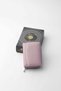 Genuine Leather Large Internal Volume Snap Fastener Women's Wallet Lilac - 65281 - 4