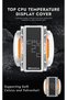 E400 Plus Dual 120MM PWM ARGB CPU Air Cooler, Dot Matrix Display, 235WTDP, Intel 18xx/AM5, White - 2