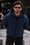 Men's Hooded Thick Winter Navy Blue Puffer Jacket - 2
