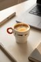 Cozy Porcelain Espresso Cup Orange - 100 ml