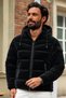 Men's Windproof Black Inflatable Coat