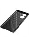 Huawei Honor 50 Case Carbon Look Silicone with Camera Protection Ultimate Protection Brsa - 6