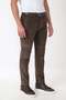 Comfort Fit Side Pocketed Dikine Ribbed Flexible Brown Velvet Trousers P 1235 - 5