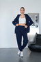 Paçasi Elastic Top with Zipper Three Yarn Set
