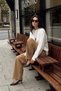 Barrel Pants Camel - 5