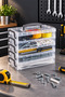 5-Tier Portable Organizer Box – Office, Pen, Cable, and Small Item Organizer - 5