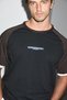 Elric men's color block brown / black t-shirt - 4