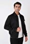 Comfort Fit Side Pocket Sleeve Skirt Ribbed Black Suede Coat Mt 182 - 5