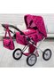 City Star Combi Doll's Pram, Bordeaux - 8
