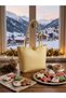 Sari Kalp Zipper Closure Shoulder Bag
