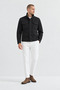 Men'S, Stand-Up Collar, 4 Pockets, Regular Fit, Quilted Lining, Safari Jacket - 3