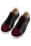 Men's Vegan Leather Black Sneakers - Warner Bros Harry Potter House of Gryffindor Design - 2