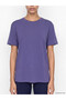 Two Mt Shop Quality Koor Sport Purple Combed Cotton Plain Oversize Women's Sports T-Shirt - 4