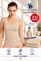 Women'S, Licensed, Uspa, 47% Modal, 47% Cotton, 6% Elastane, Wide Strap Tank Top, Comfort, Plain, Set of 2