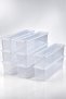 8X1,3 Lt. Refrigerator Organizer Freezer Storage Container Microwave Refrigerator Suitable Organizer Transparent - 7