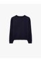 Teddy Bear Embroidered Buttoned Long Sleeve Crew Neck Knitwear Cardigan - 7