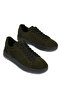 , Men's Genuine Leather Sneaker 1631064Zozy342 Khaki - 4