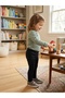 100% Cotton Stretchy Children's Tights with Ribbon - 4