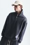 Half Zipper Barrel Fit Tracksuit Set - 3