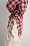 Checkered Patchwork Shirt Cherry - 7