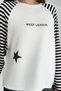 Women's West League Print Detailed Sweatshirt - 3