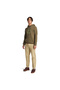 Kennebec River Tree Logo Men's Khaki Hooded Sweatshirt - 3