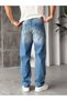 Washable Effect Baggy Jeans W - 3