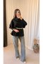 Milano Premium Fisherman Knitwear Sweater - Black - 3