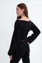 Kayık Neckline Gathered Blouse B07037 - 6