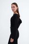 Kayık Neckline Gathered Blouse B07037 - 5