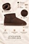 9002 Women's Premium Suede Fur Lined Winter Boots Bitter Brown - 3