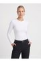 Women's Long Sleeve Crew Neck Slim Fit Stretchy Bodysuit