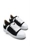 Kb-X14 Black and White Suede Casual Shoes - 2