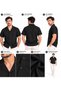 Double-Breasted Collar/V-Neck Stylish Shirt - 7