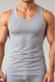 Men's Gray Undershirt 100% Cotton 6-Piece Pack Special Box Flexible Comfortable Cut Casual Undershirt - 3