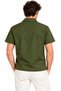 Double-Breasted Collar/V-Neck Stylish Shirt - 3
