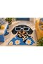 Auraplus Retro Pop Pattern with Dog Figure Woven Base Decorative Carpet Auraplus98 - 2