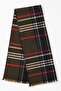 Women's Plaid Patterned Scarf-Shawl - 2