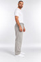 Gray Color Cotton Wool Knitted 3 Yarn Thick Winter Oversize Baggy Sweatpants - 4