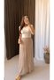Chiffon Skirt - Camel - 2