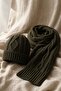 Braided Beanie and Scarf Double Set - 3