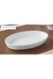 Lumina Oval Porcelain Presentation Container / Serving Plate 19*12 cm - 6