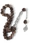 10 Pieces Round Model Natural Stone Glass Prayer Beads Set, Gift Prayer Beads, Wholesale Prayer Beads, Men's Prayer Beads - 3