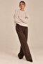 Openwork Detailed Hair Knit Sweater