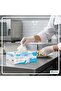 Powder Free Vinyl Gloves 100 Pieces Large White - 2
